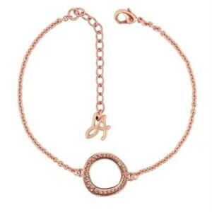 NWT Adore | Swarovski Stack & Sparkle Bracelet Rose Gold Plated